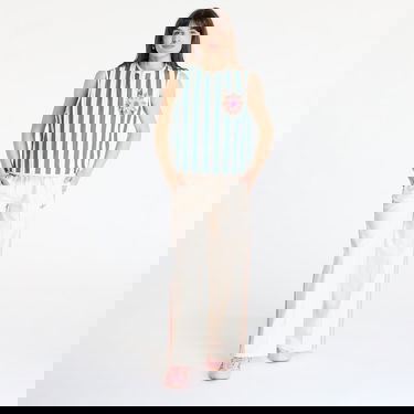 Bukser adidas Originals adidas Originals Summer Glow Wide Leg Pants Beige | KC0675, 3