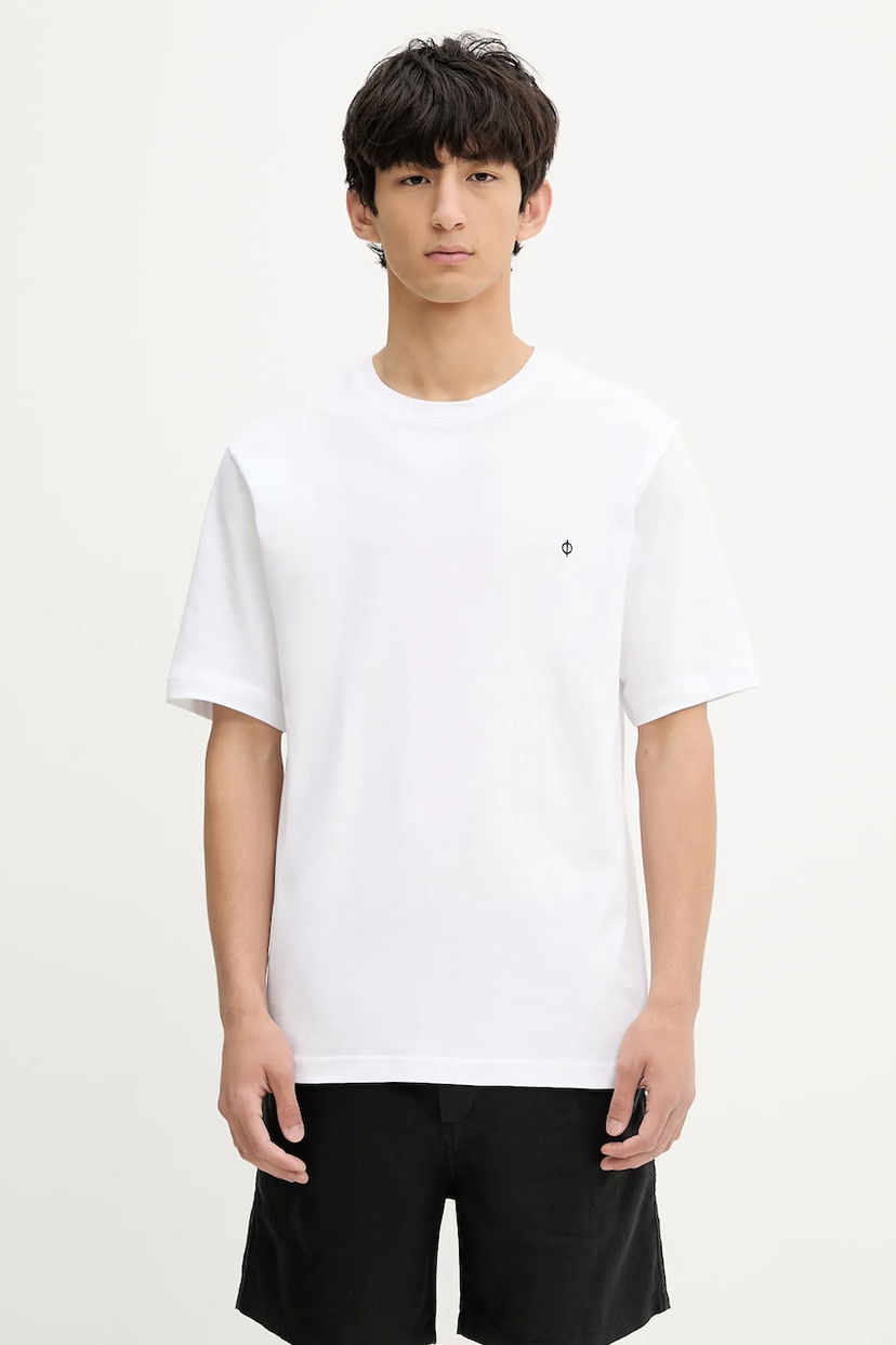 T-shirt Samsoe Samsoe Samsoe Samsoe SAOTTO T-Shirt Hvid | M25200076