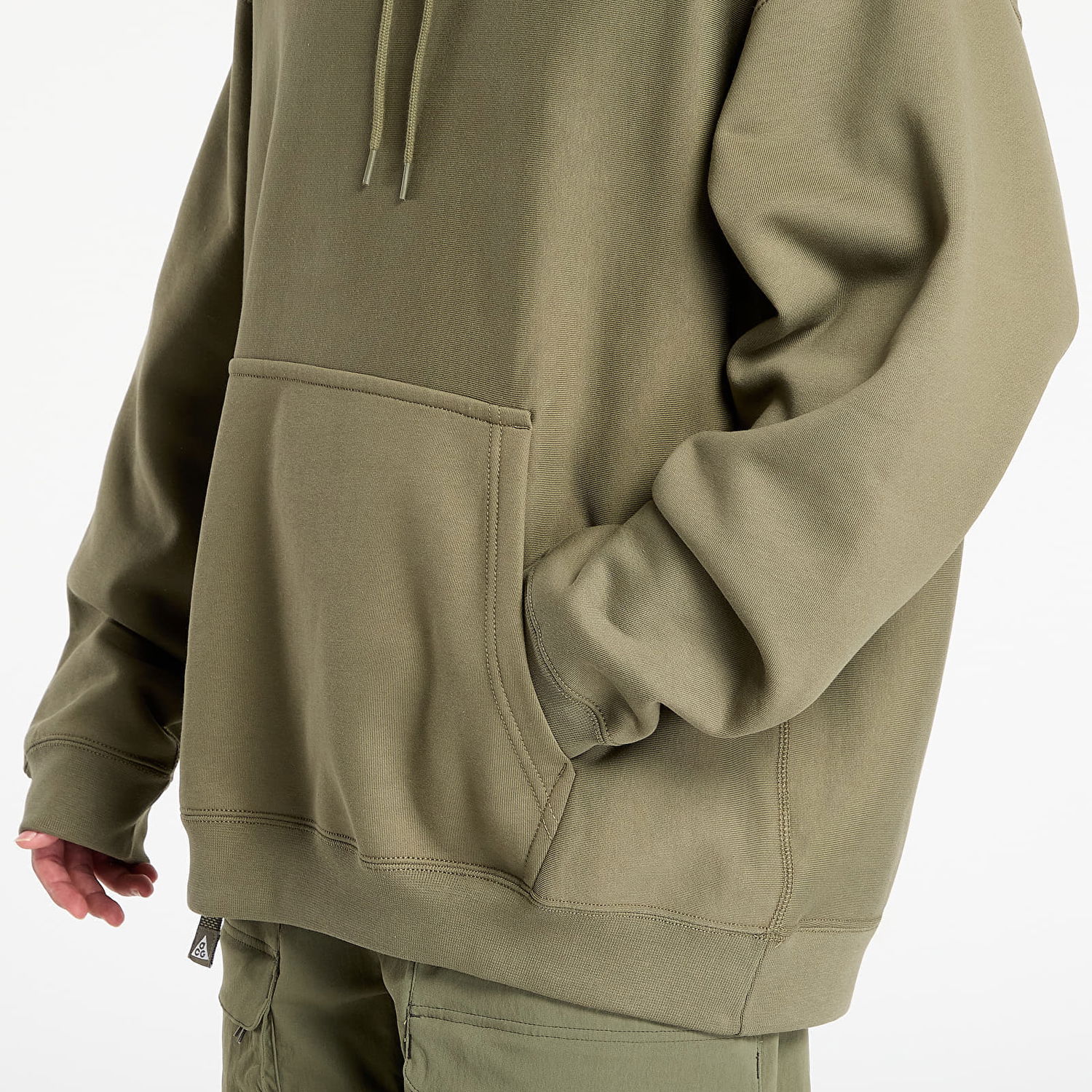 Sweatshirt Nike Solo Swoosh Pullover Hoodie Grøn | HV1082-222, 1