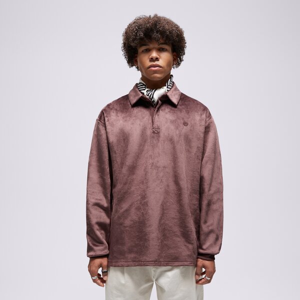 Sweatshirt adidas Originals P Ess+ V Ls Pol Bourgogne | IM4447, 0
