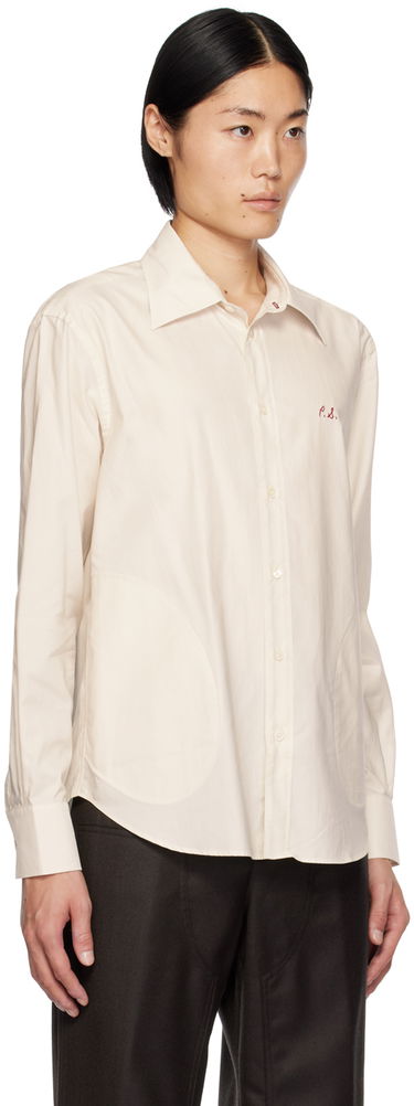 Skjorte Paul Smith Paul Smith Commission Edition Embroidered Shirt Sort | M1R-492Y-L01241, 4
