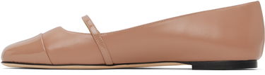Sneakers og sko Jimmy Choo Jimmy Choo Elisa Ballerina Flats Lyserød | ELISA FLAT PTZ, 2