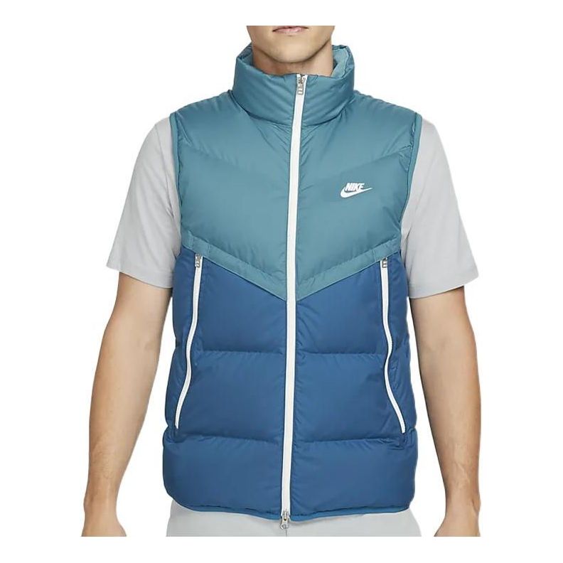 Vest Nike Storm-FIT Sleeveless Puffer Windproof Vest Blå | DD6818-415