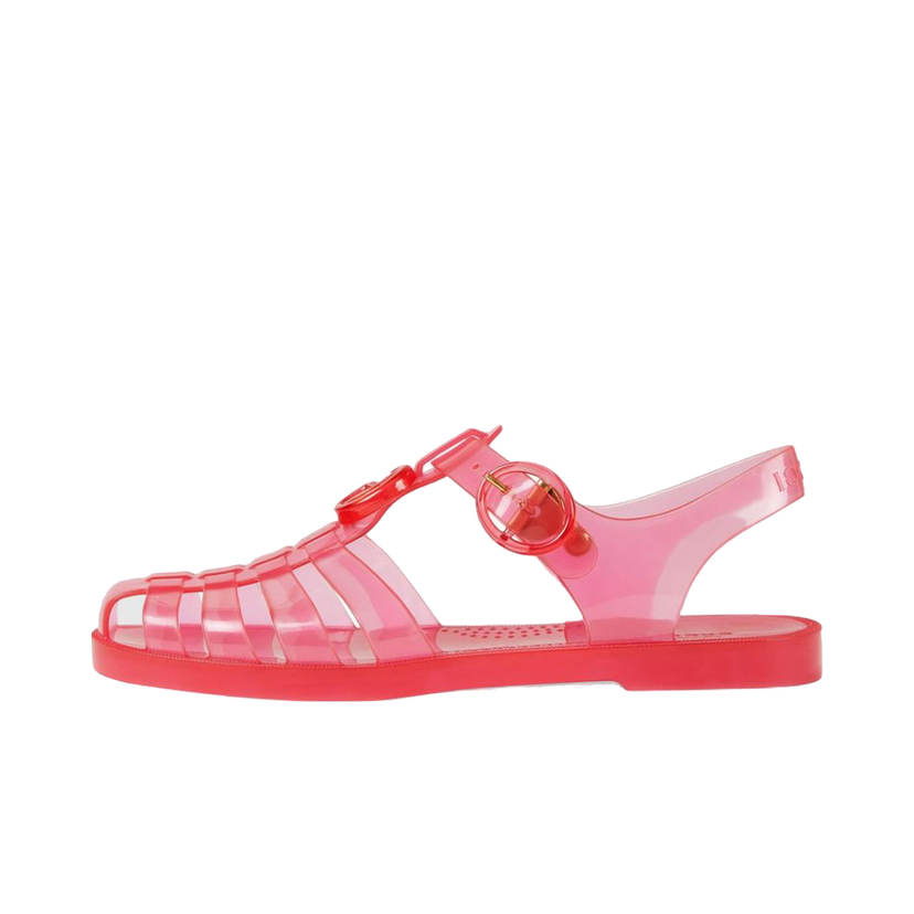 Sneakers og sko Gucci GG Fisherman Sandal Pink Clear Lyserød | 676970 JFM00 6656