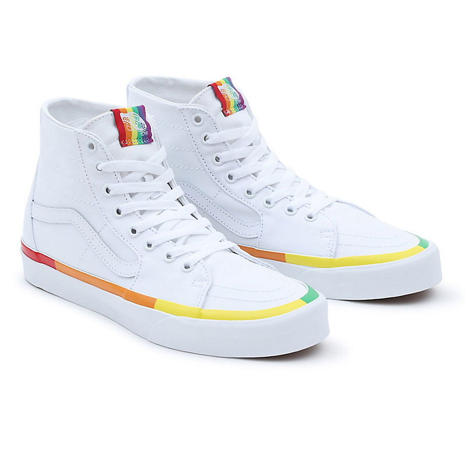 Sneakers og sko Vans Rainbow Foxing Sk8-hi Tapered Hvid | VN0A4U16MWF, 1