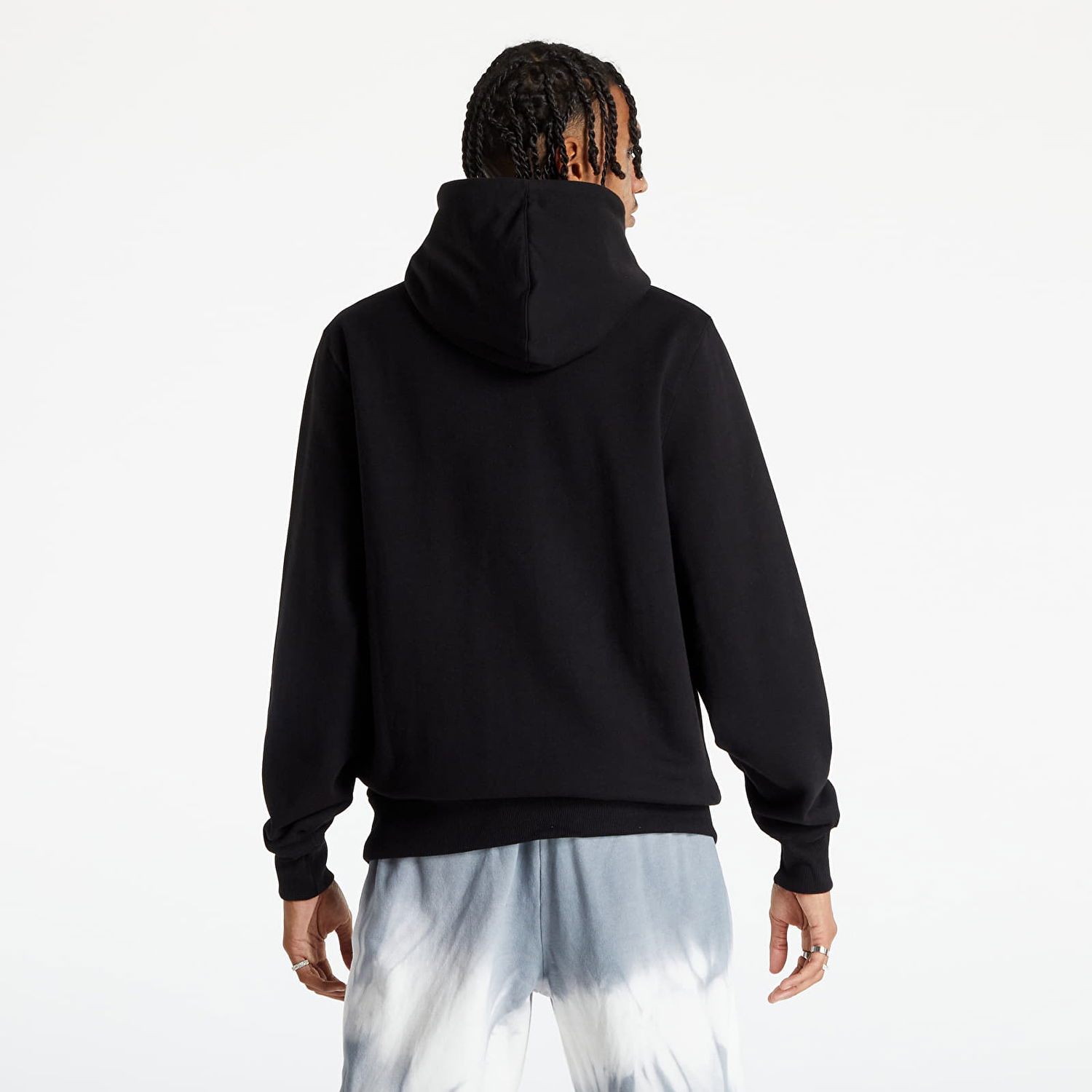 Sweatshirt DAILY PAPER Lyell Hoodie Sort | 2121008, 1