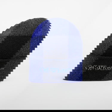 Beanie Off-White Off-White Bookish Check Lo Beanie Blå | OWLC01BF25KNI0034740, 0
