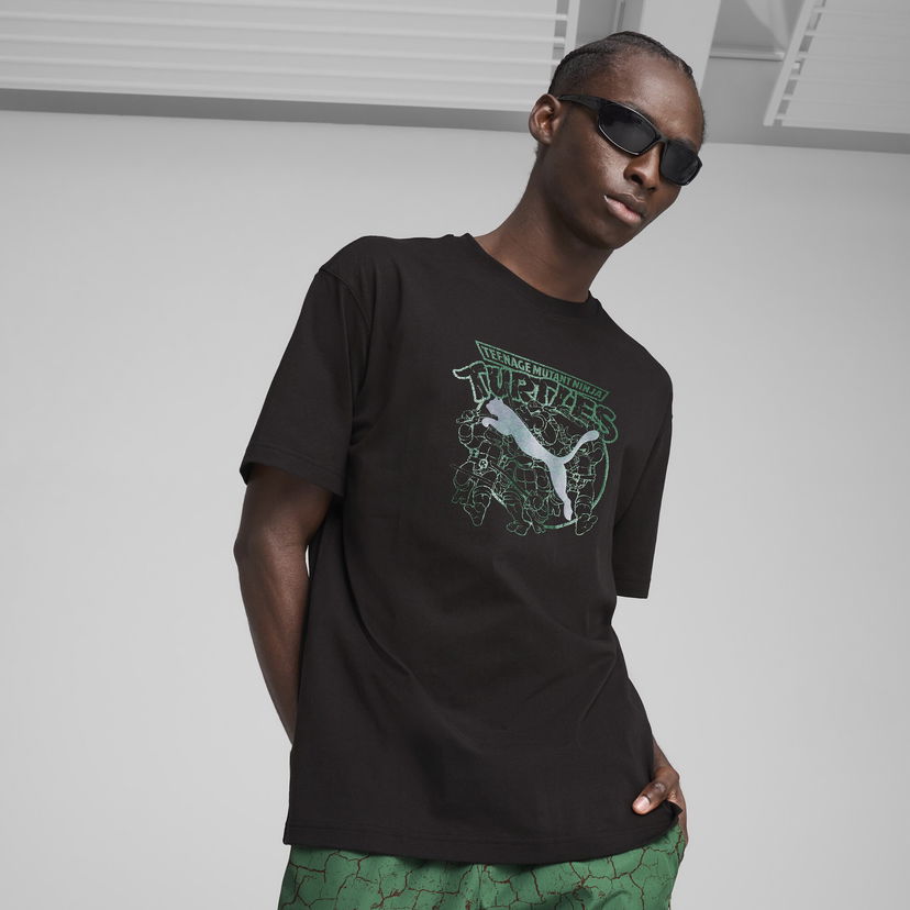 T-shirt Puma PUMA x TMNT Relaxed Fit Graphic Tee Sort | 630099_01