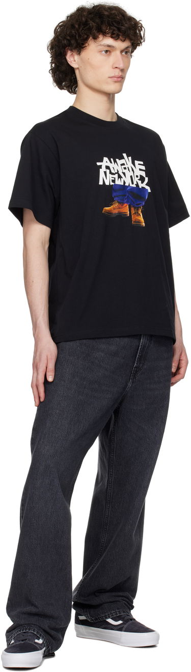 T-shirt Awake NY Awake NY Stomper Graphic T-Shirt Sort | AWK-SP25-TS009, 3