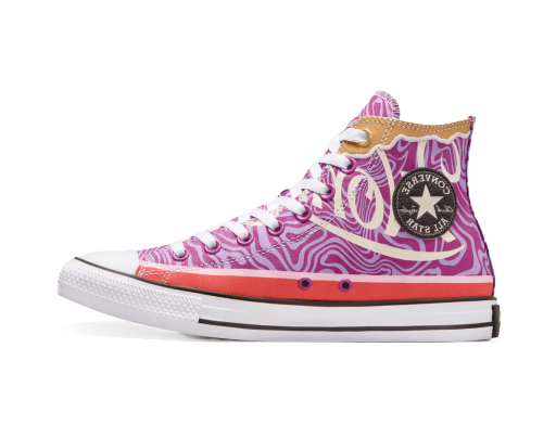Sneakers og sko Converse Wonka x Chuck Taylor All Star "Swirl" Lyserød | A08154C