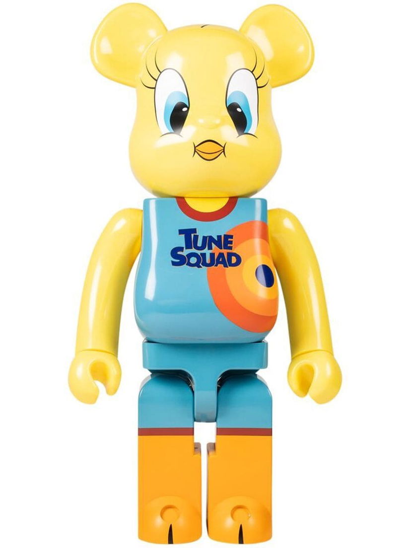 Collectible Medicom Toy Space Jam A New Legacy Tweety BE@RBRICK figure - Yellow Gul | MEDI012519618762