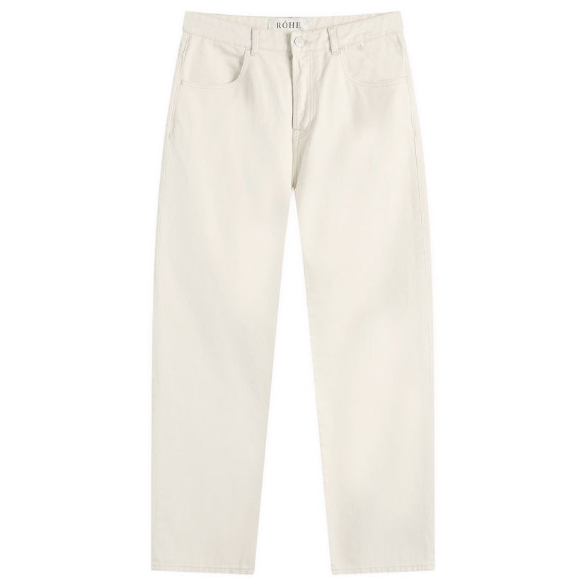 Jeans Róhe Relaxed Leg Jeans 30" Hvid | 314-31-038