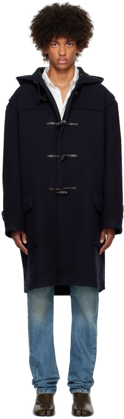 Frakker Maison Margiela Toggle Coat Blå | S50AA0153 M35230, 0