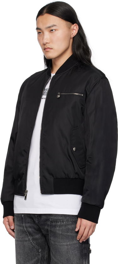 Bomberjakke Versace Versace Medusa Chains Reversible Bomber Jacket Sort | 1018824_1A13441, 3