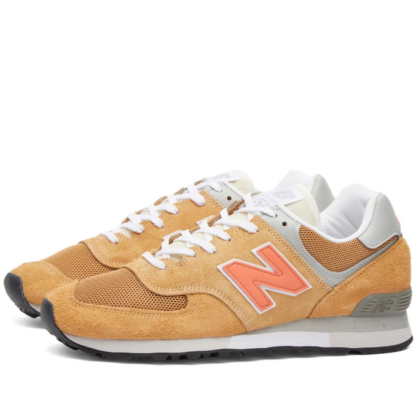 Sneakers og sko New Balance Men's OU576COO - Made in UK Sneakers in Latte, Size UK 10 | END. Clothing Orange | OU576COO