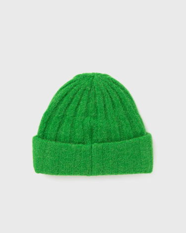 Beanie American Vintage VITOW Knitted Ribbed Beanie Grøn | VITO22AH25-TREFLE, 3