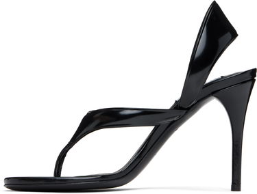 Sneakers og sko Alaïa ALAÏA Heeled Thong Sandals Sort | AA3S122CK301, 2