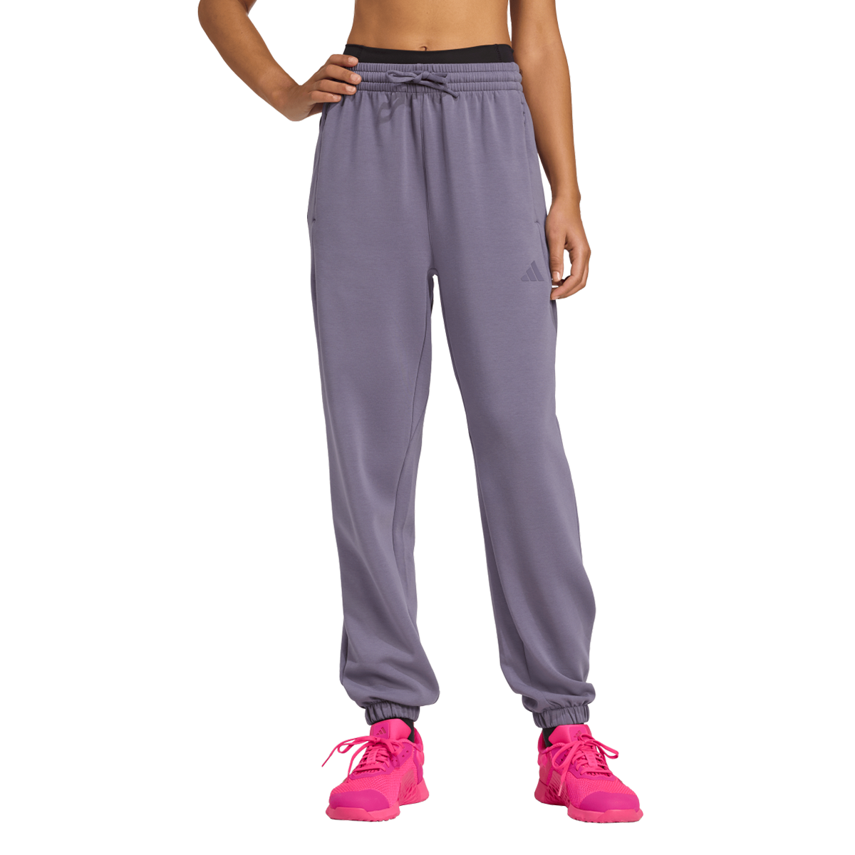 Joggingbukser adidas Originals D4T Knit Pant Lilla | JX3137, 0