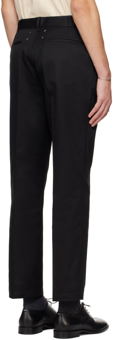 Bukser Maison Margiela Maison Margiela Gabardine Trousers Sort | S50KA0661 S54042, 2
