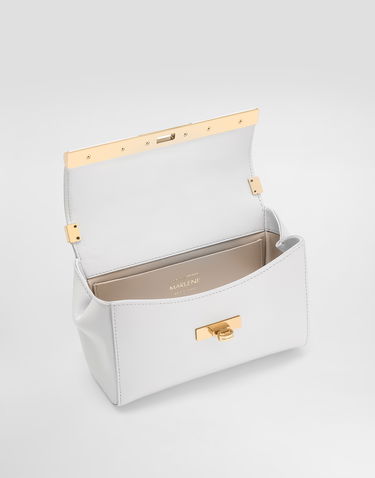 Skuldertaske Dolce & Gabbana Dolce & Gabbana Marlene Shoulder Bag Hvid | BB7766A3G1980002, 3