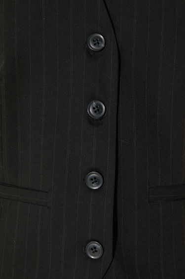 Vest Samsoe Samsoe Samsoe Samsoe Saramona Pinstripe Vest Sort | F24100047, 5