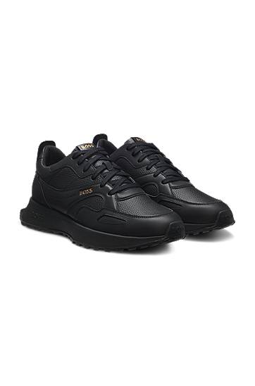 Tilbehør BOSS Waterproof GORE-TEX Polished Leather Sort | 50529520