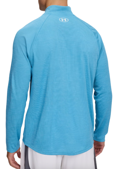 Sweatshirt Under Armour Tech Textured Long Sleeve 1/2 Zip Top Turkis | 1382797-453, 2