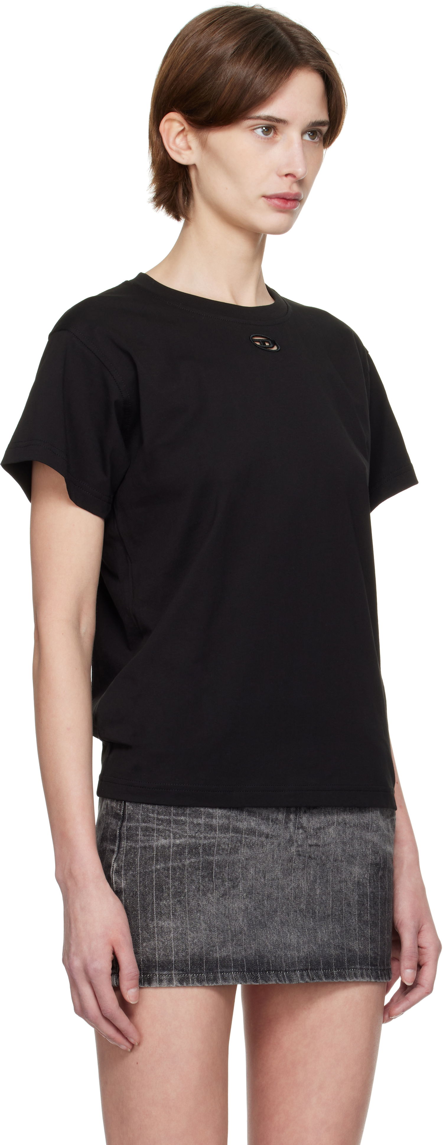 T-shirt Diesel Diesel T-Marey T-Shirt Sort | A17736 0NIAX, 1