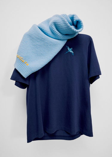 T-shirt AXEL ARIGATO Micro Bee Bird T-Shirt Mørkeblå | A3464002, 6