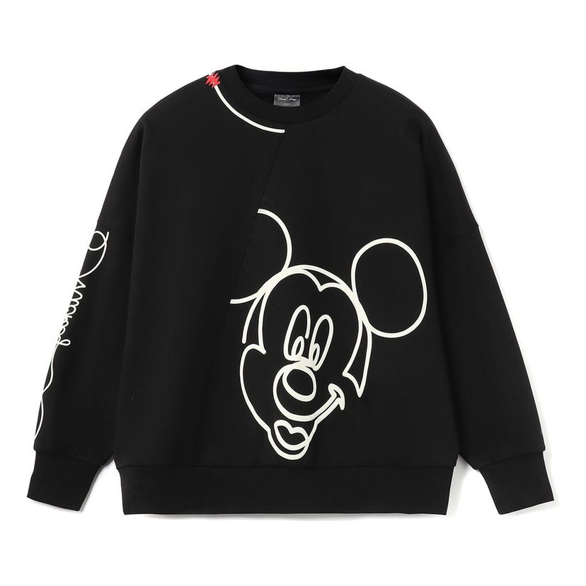 Sweatshirt Li-Ning Disney Graphic Print Sweatshirt Sort | AWDRD62-2
