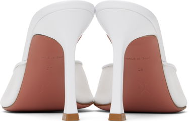 Tilbehør Amina Muaddi Amina Muaddi Alexa Mesh Slipper 95 Heeled Sandals Sort | ALEXA MESH SLIPPER, 4