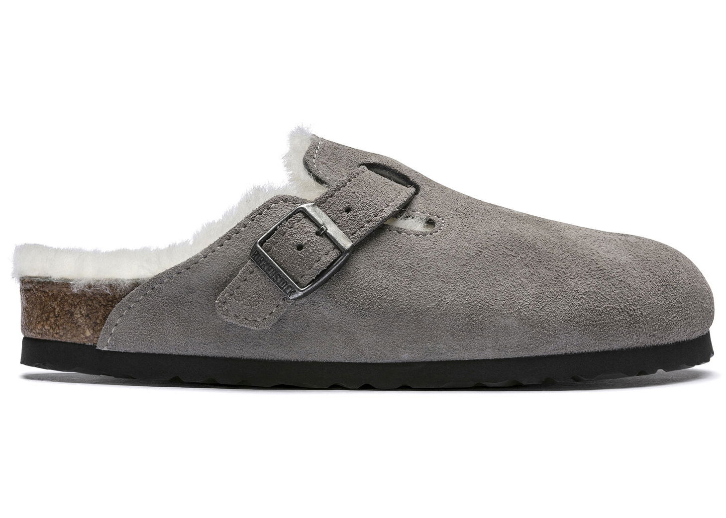 Sneakers og sko Birkenstock Boston Shearling Suede Grå | 1017650/1017651, 0