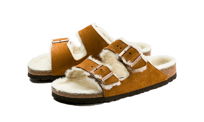 Sneakers og sko Birkenstock Arizona Shearling Mink Bourgogne | 1001128/1001135, 1
