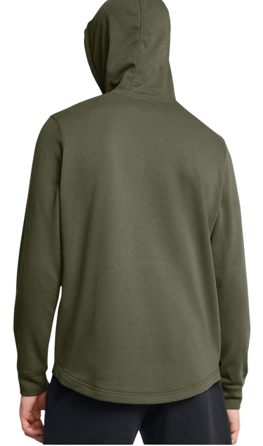 Sweatshirt Under Armour Rival Terry LC HD Hoodie Grøn | 1370401-390, 2