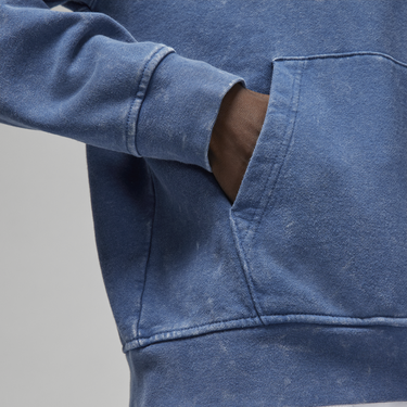 Sweatshirt Jordan Essential Washed Fleece Hoodie Blå | DR3087-493, 2