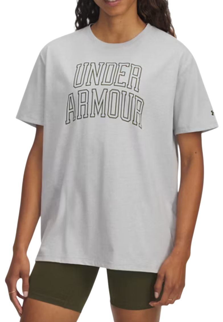 T-shirt Under Armour Under Armour Rival OS Campus T-Shirt Grå | 6007883-011