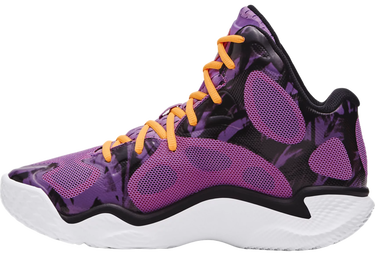 Sneakers og sko Under Armour Unisex Curry Spawn FloTro Basketballschuhe Provence Lilla | 3027372-500, 2