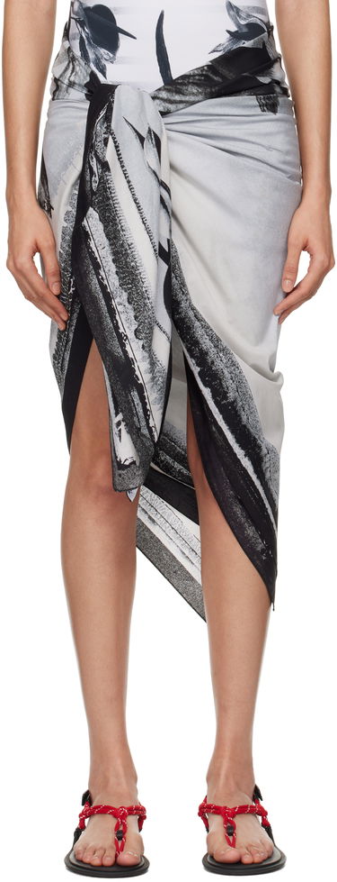Nederdel Jean Paul Gaultier Jean Paul Gaultier 'The Flower Body Morphing Marinière' Sarong Flerfarvet | 25/33-U-JU159-C582-010200, 0