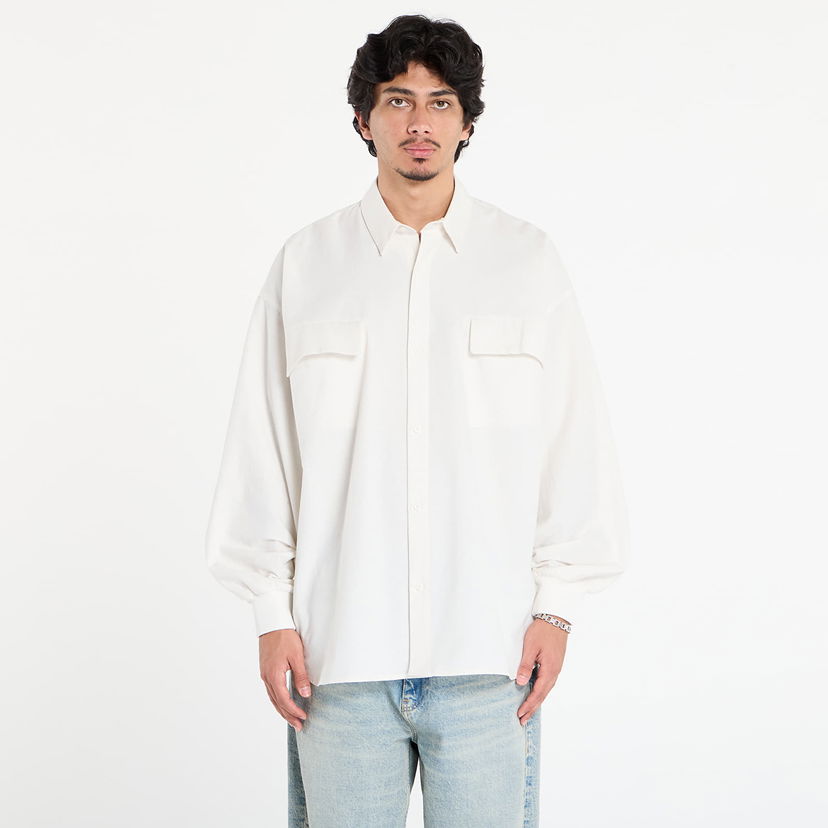 Skjorte Fear of God Fear of God Essentials Oxford Shirt Hvid | 186SP254424F-323
