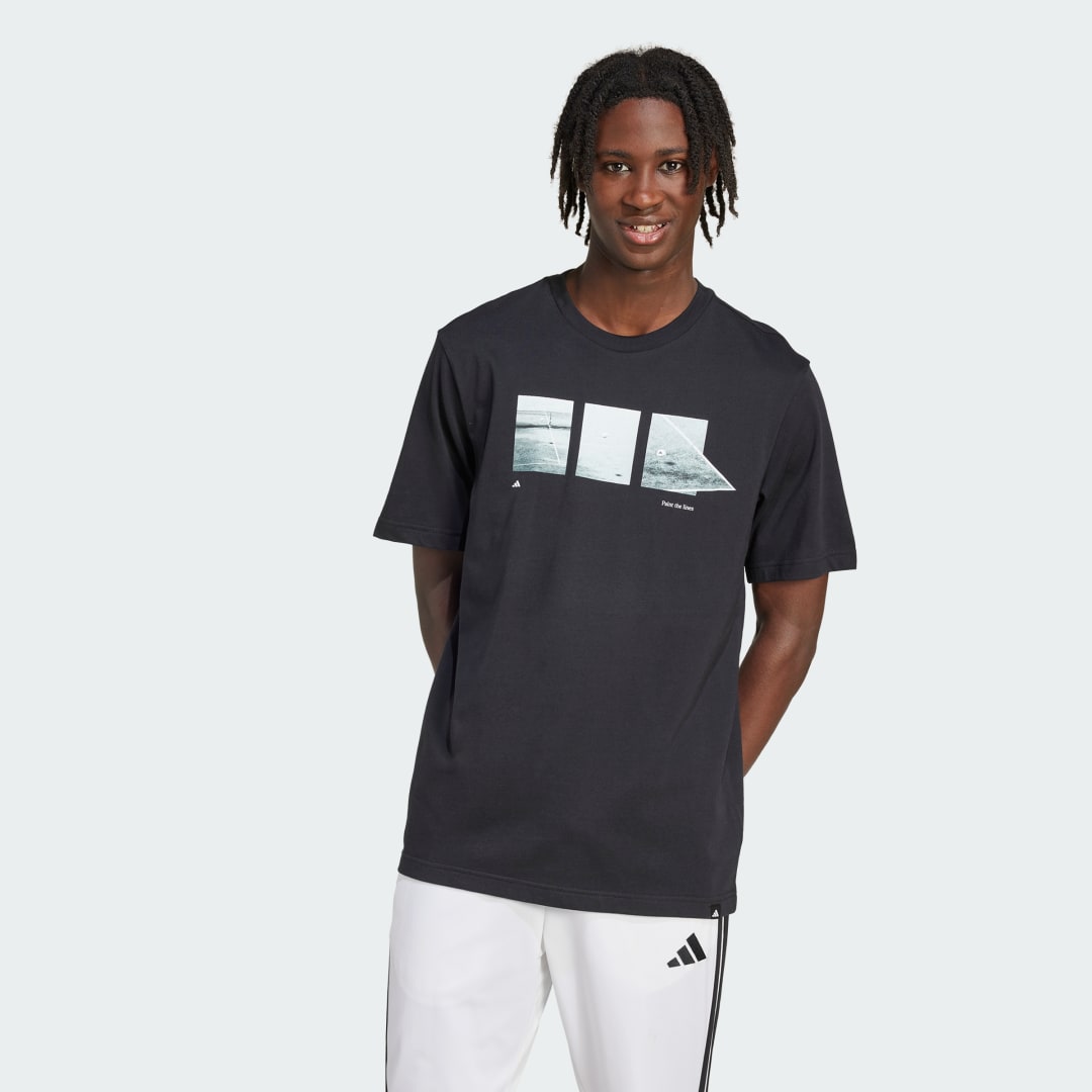 T-shirt adidas Performance Power Of Three Graphic Tee Sort | JL9218, 0