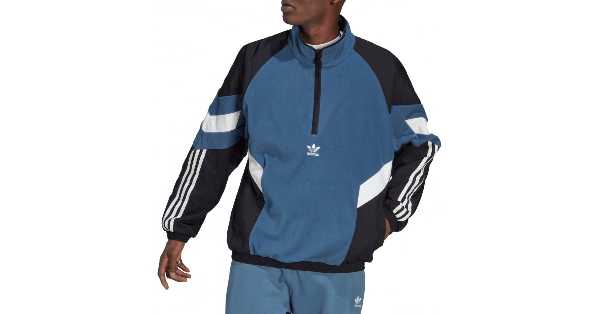 Sweatshirt adidas Originals Hoodie Rekive Polar Fleece Blå | hk7362, 1