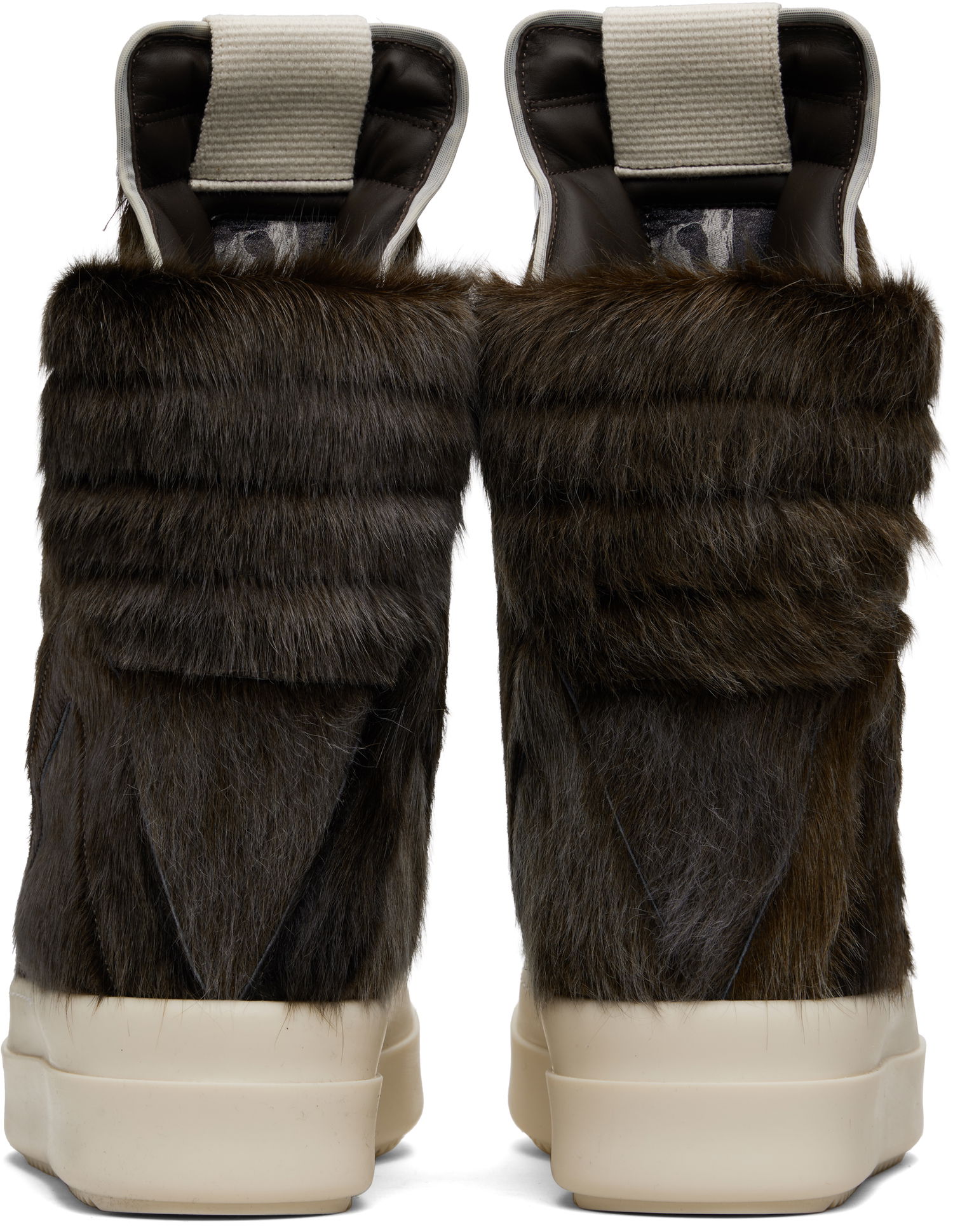 Sneakers og sko Rick Owens Rick Owens Concordians Megageobaskets Brun | RR02E1855 LHLC, 1