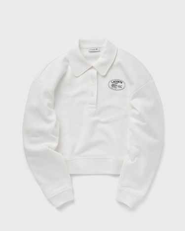 Sweatshirt Lacoste SWEATSHIRTS women Half-Zips white in size:L Hvid | SF3469-70V, 0