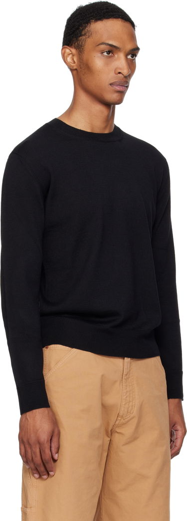 Sweater Maison Margiela MM6 Maison Margiela Elbow Patch Sweater Sort | SH0HL0032 M13133, 1