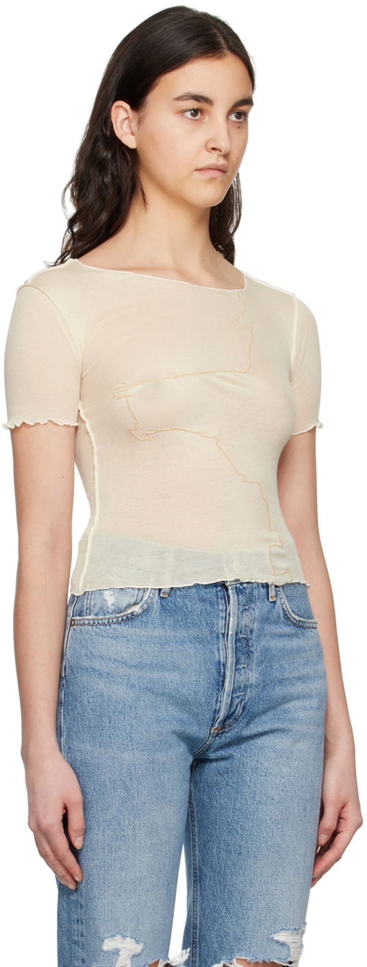 Tanktop Baserange Gerrymandered T-Shirt Hvid | TOGE-CG-000, 1