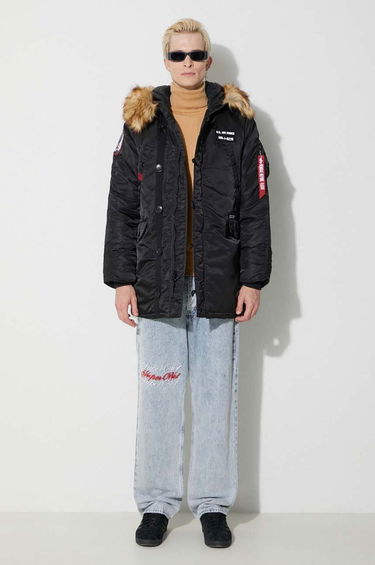 Parka Alpha Industries N3B Airborne Parka Sort | 188141.03, 1