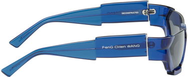 Solbriller Feng Chen Wang Feng Chen Wang Deconstructed Sunglasses Blå | SSE-WS02-BLC, 1