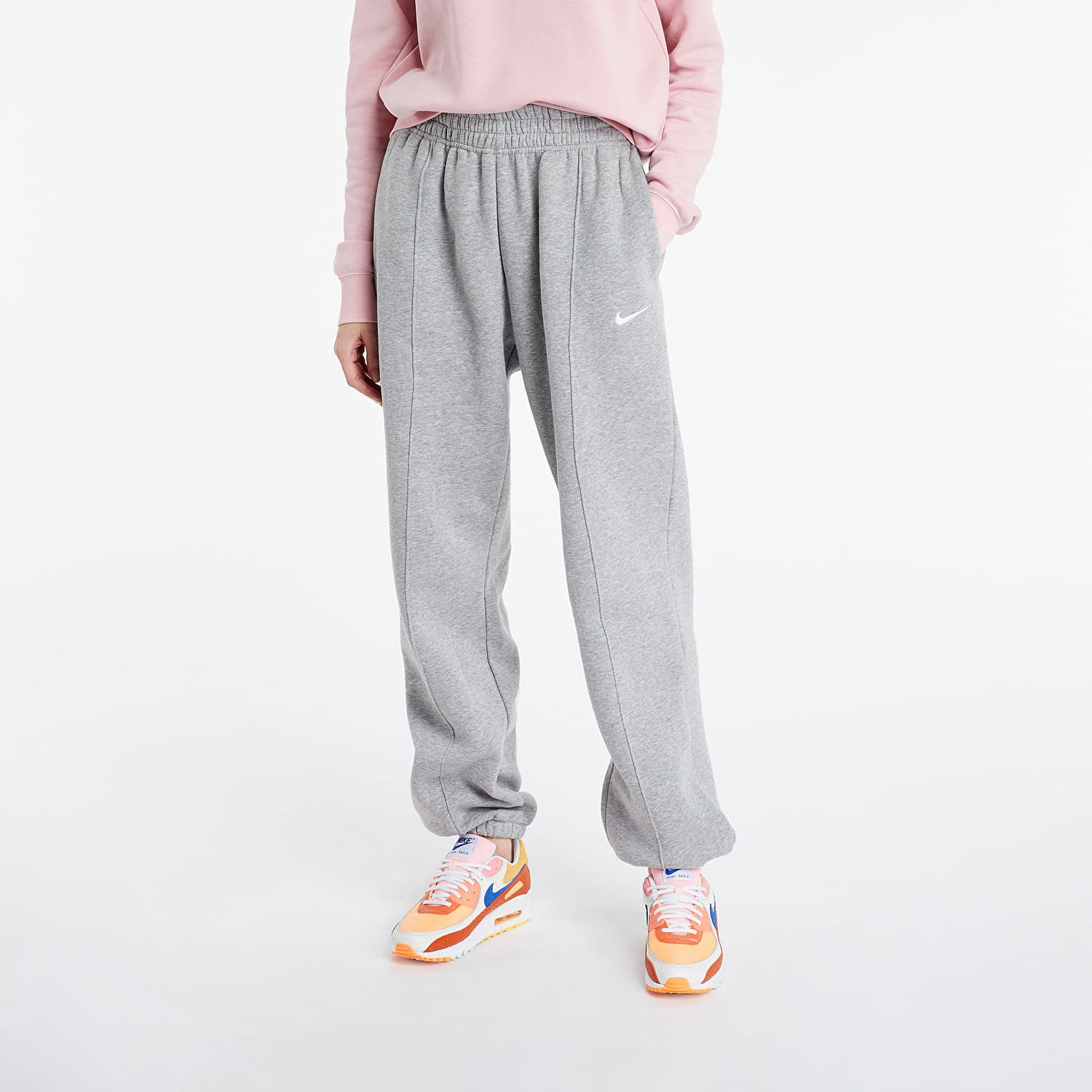 Joggingbukser Nike Sportswear Essential Fleece Grå | BV4089-063, 0