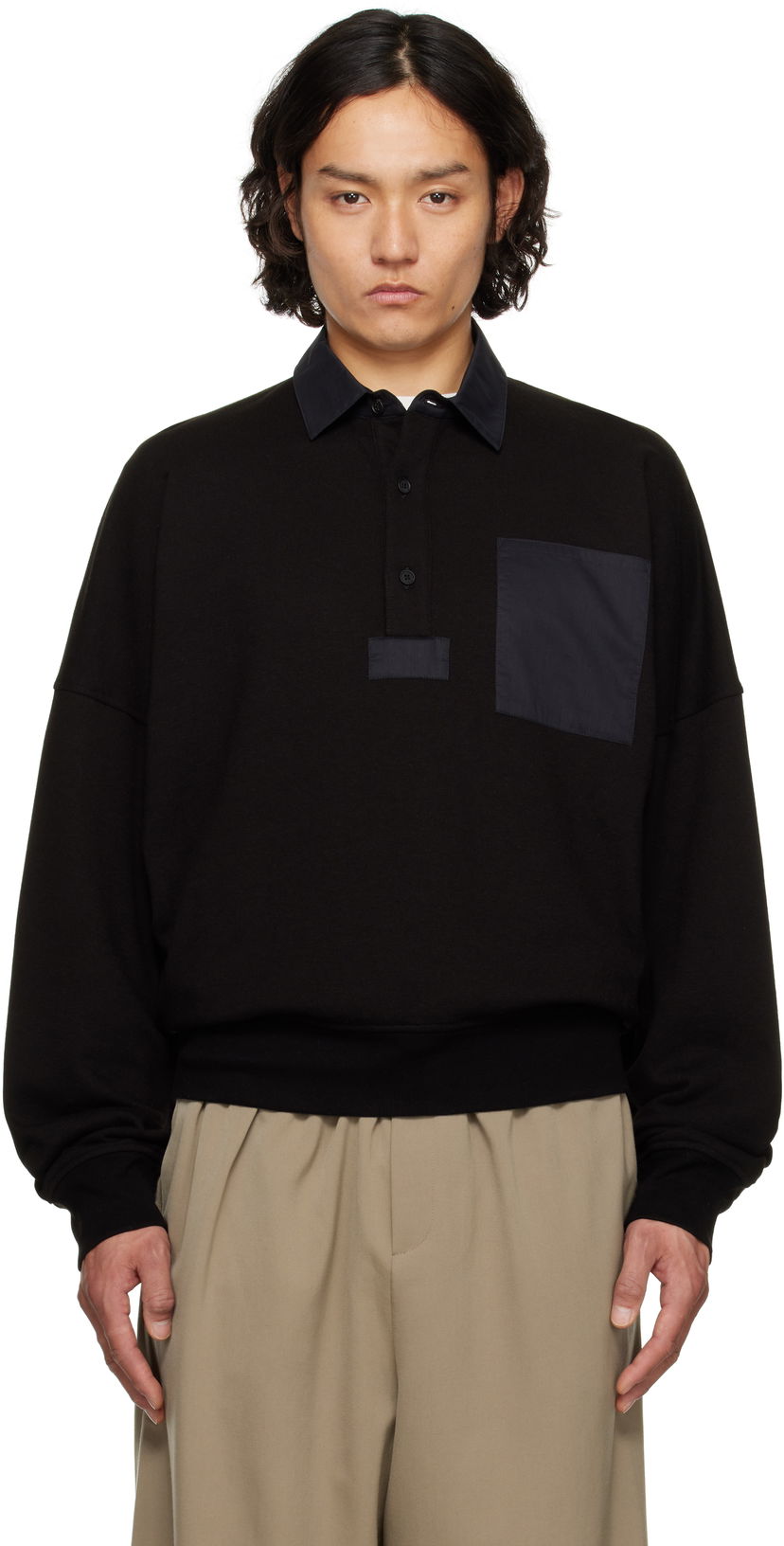 Sweater The Row The Row Dende Polo Sort | 611-K628