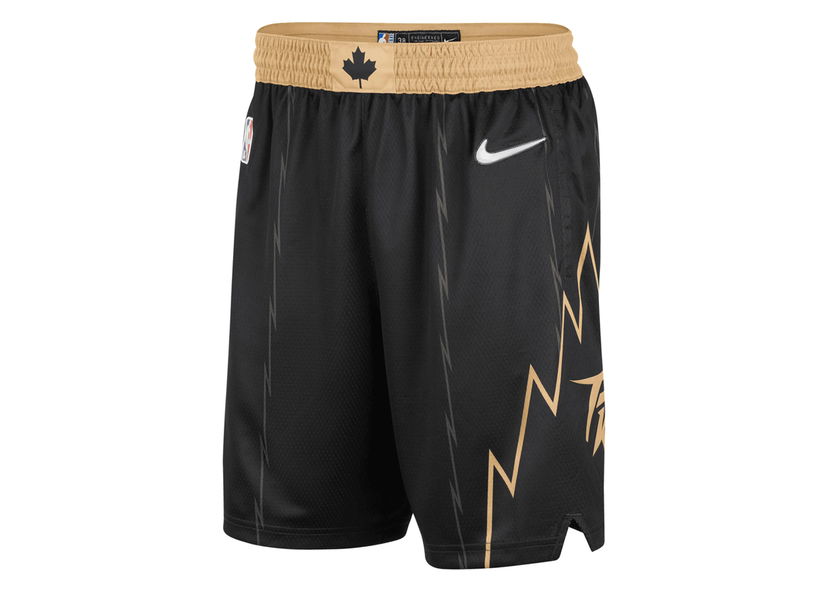 Shorts Nike Toronto Raptors City Edition Swingman Basketball Shorts Sort | DB4152-010